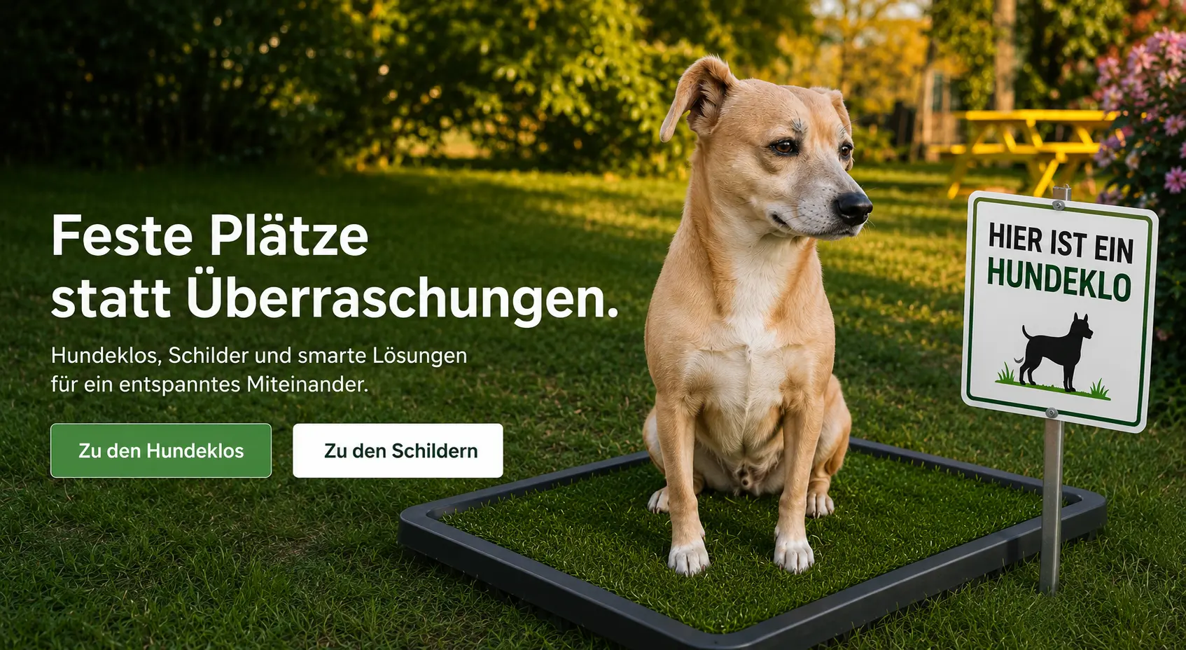Missy auf dem Hundeklo